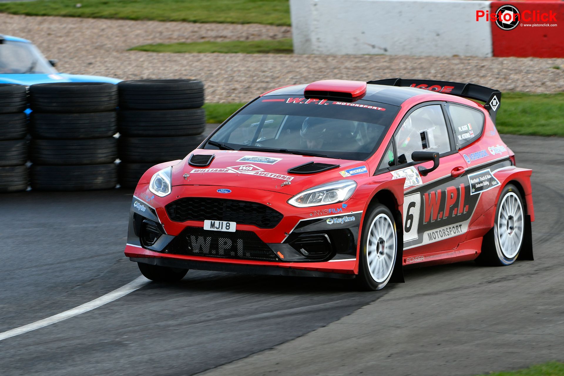 Photographing the Circuit Rally Championship from Donington Park
