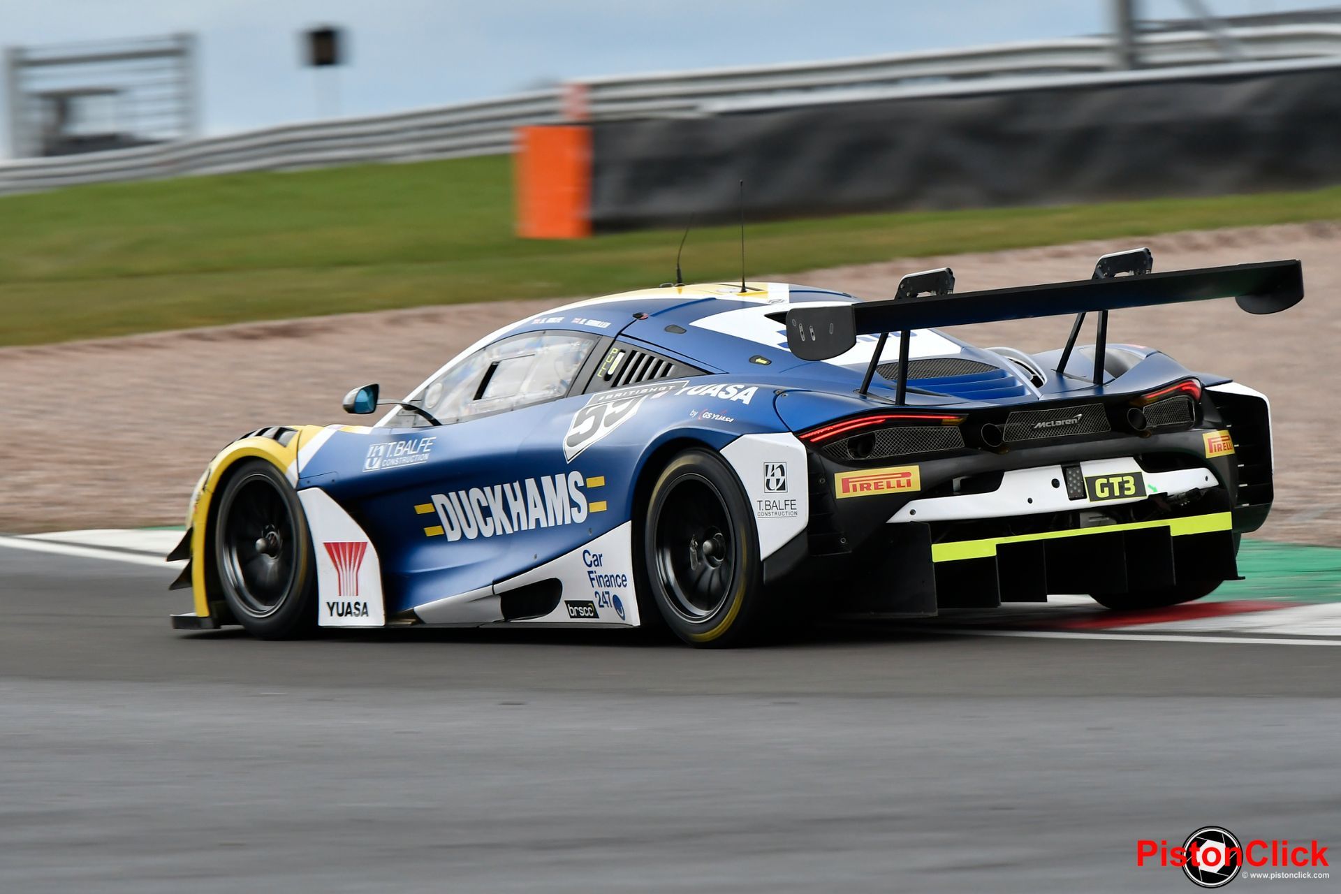 Taking photos at Donington Park GT Media day