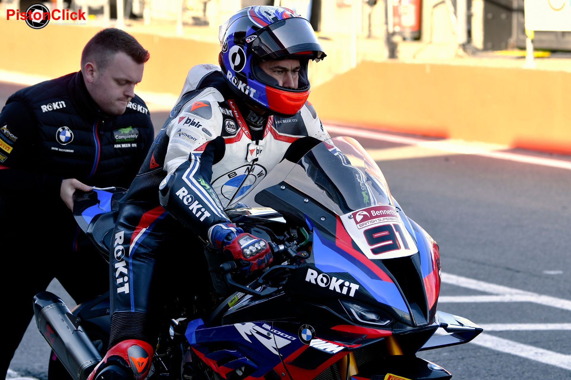 British Superbike Brands Hatch pits