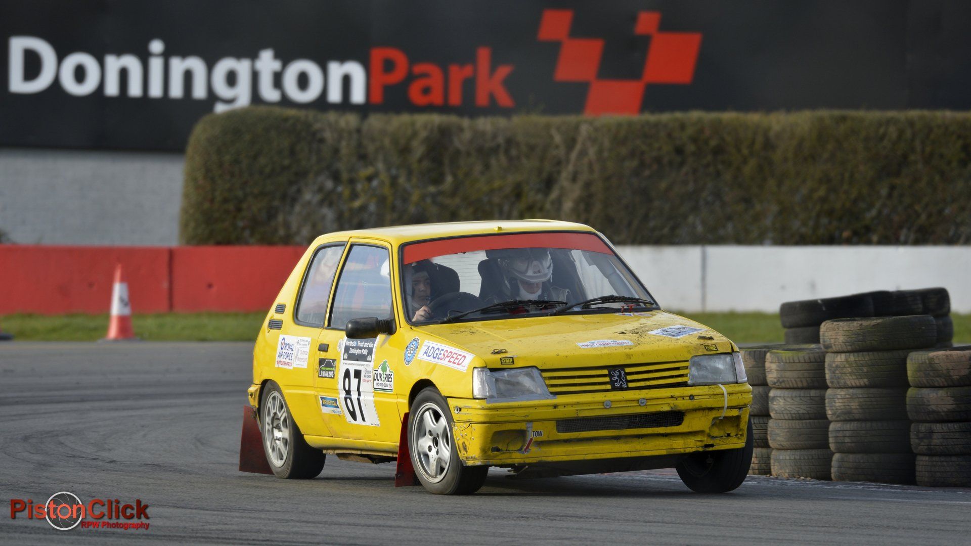 Rallying Donington Park