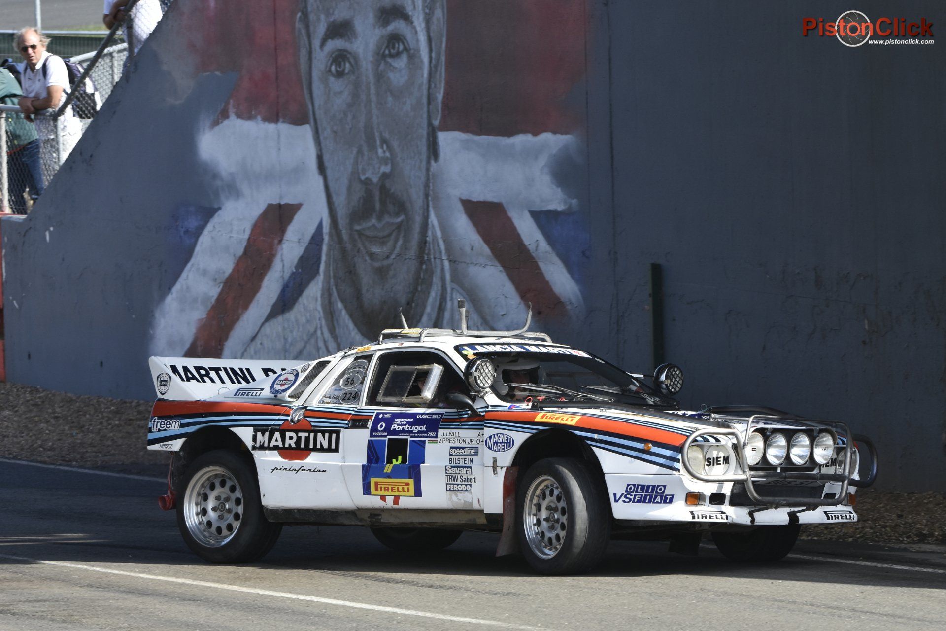Slowly sideways at the Silverstone Classic