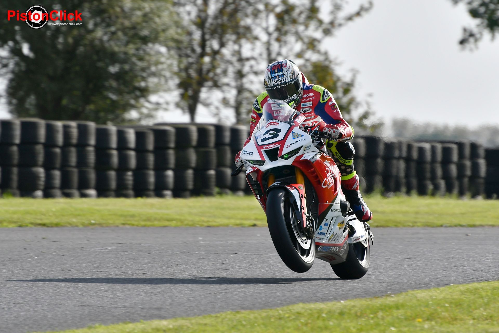 John McGuinness MBE racing at the Stars at Darley 2023