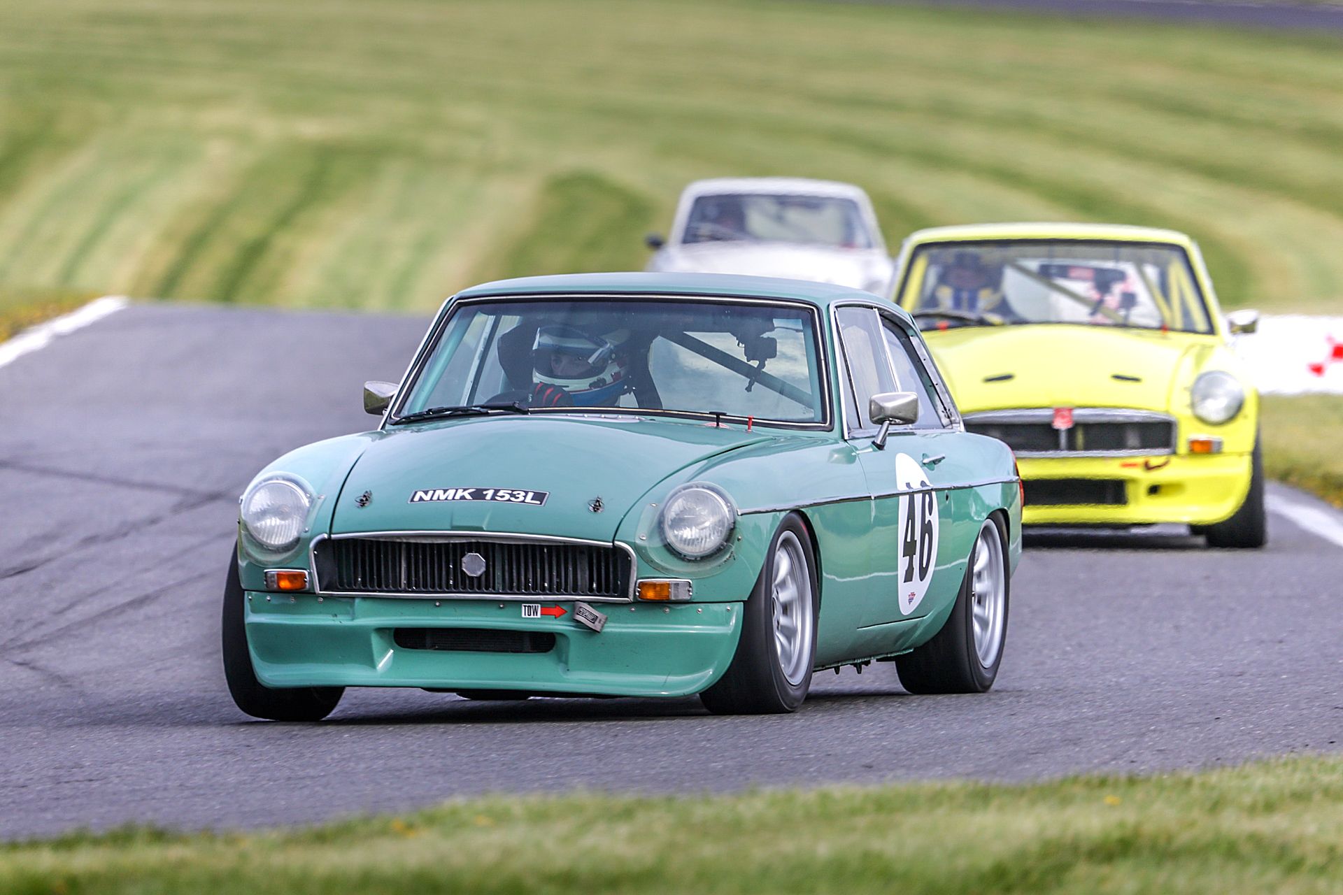 Jack Rawles on his way to victory in the BCV8 Race 2.