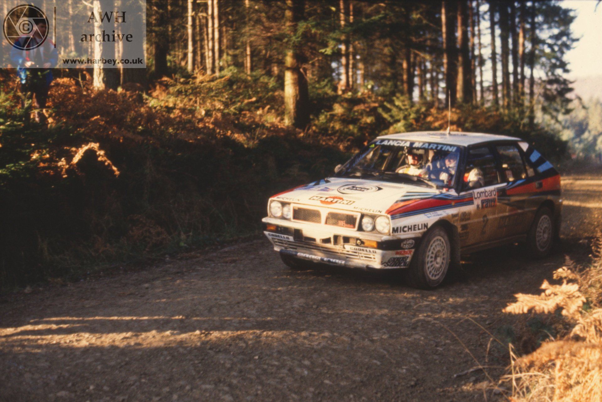 1988 Lombard RAC Rally Markku Alén and Ilkka Kivimäki
