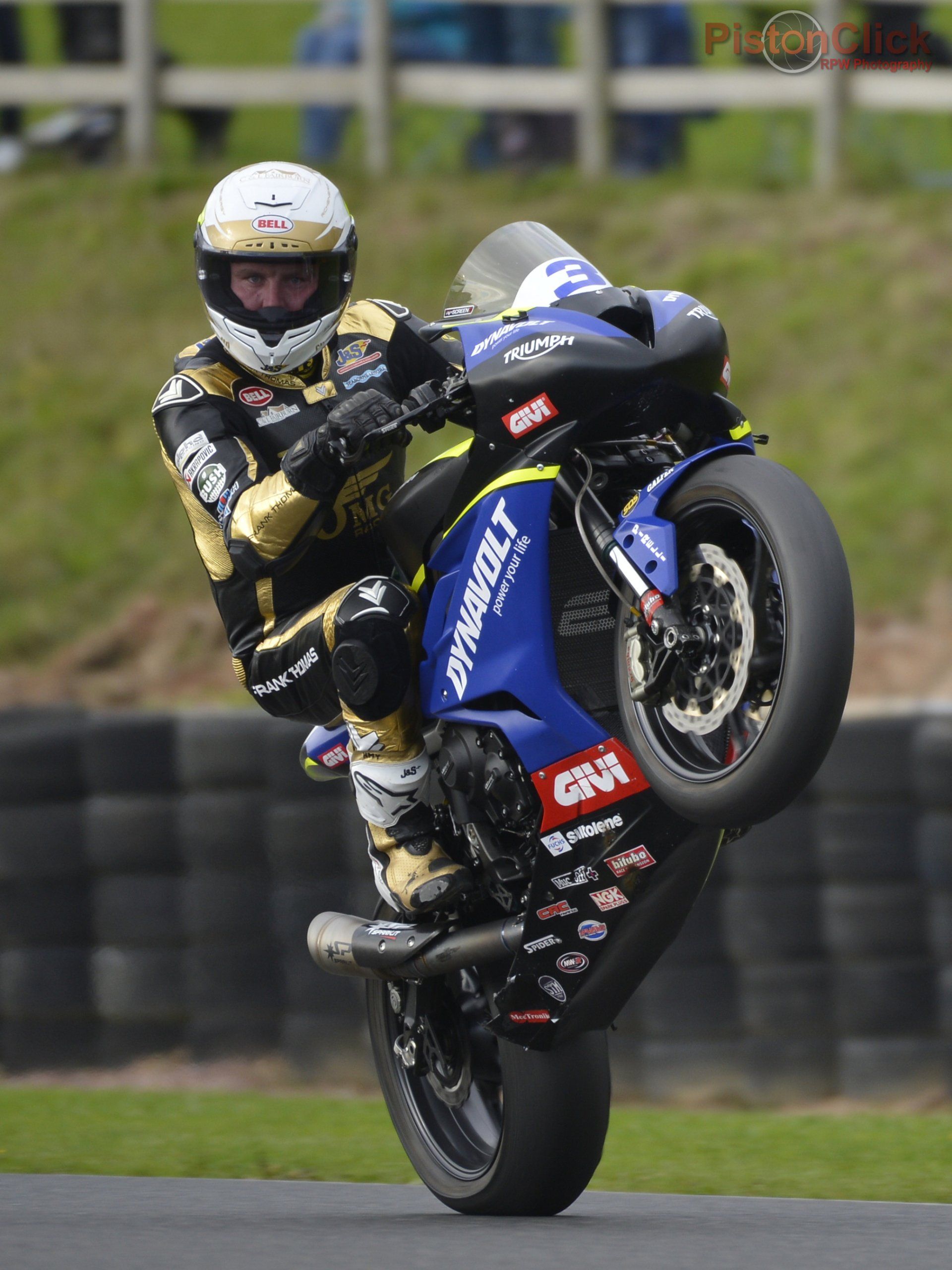 Billy McConnell at the Race of the Year Mallory Park
