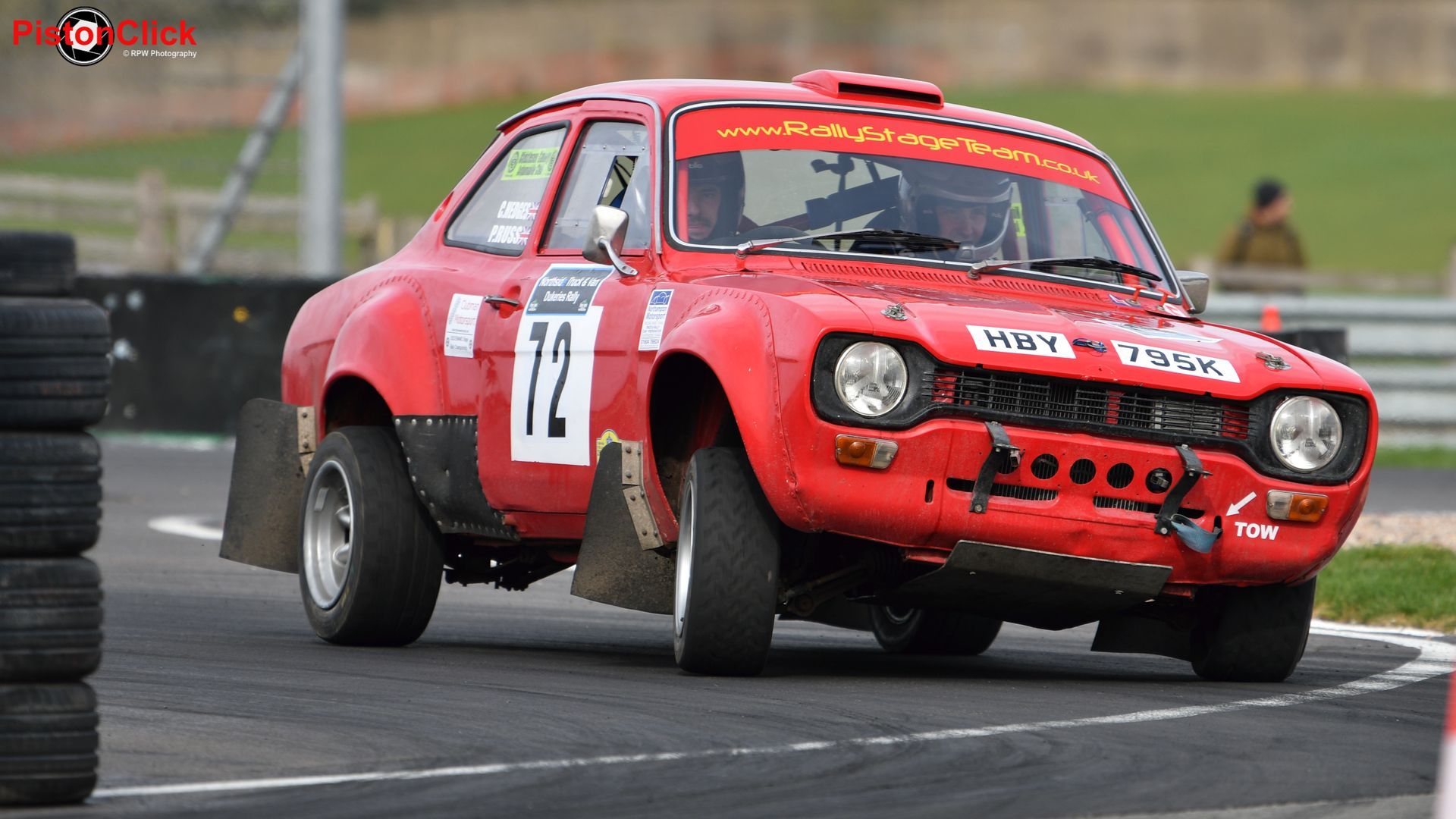 Photographing the Circuit Rally Championship from Donington Park