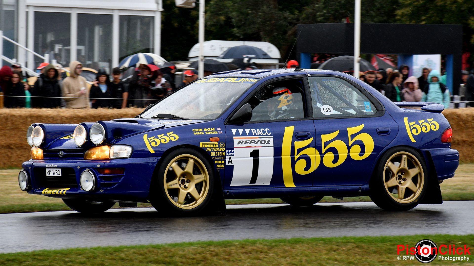 Hollie McRae at the Festival of Speed Goodwood