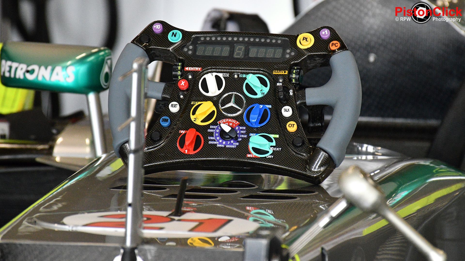 International pits at the The Silverstone Festival