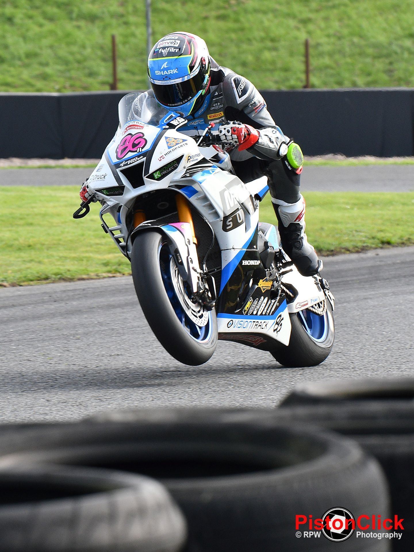 Charlie Nesbitt Road racing at the Stars at Darley 2023