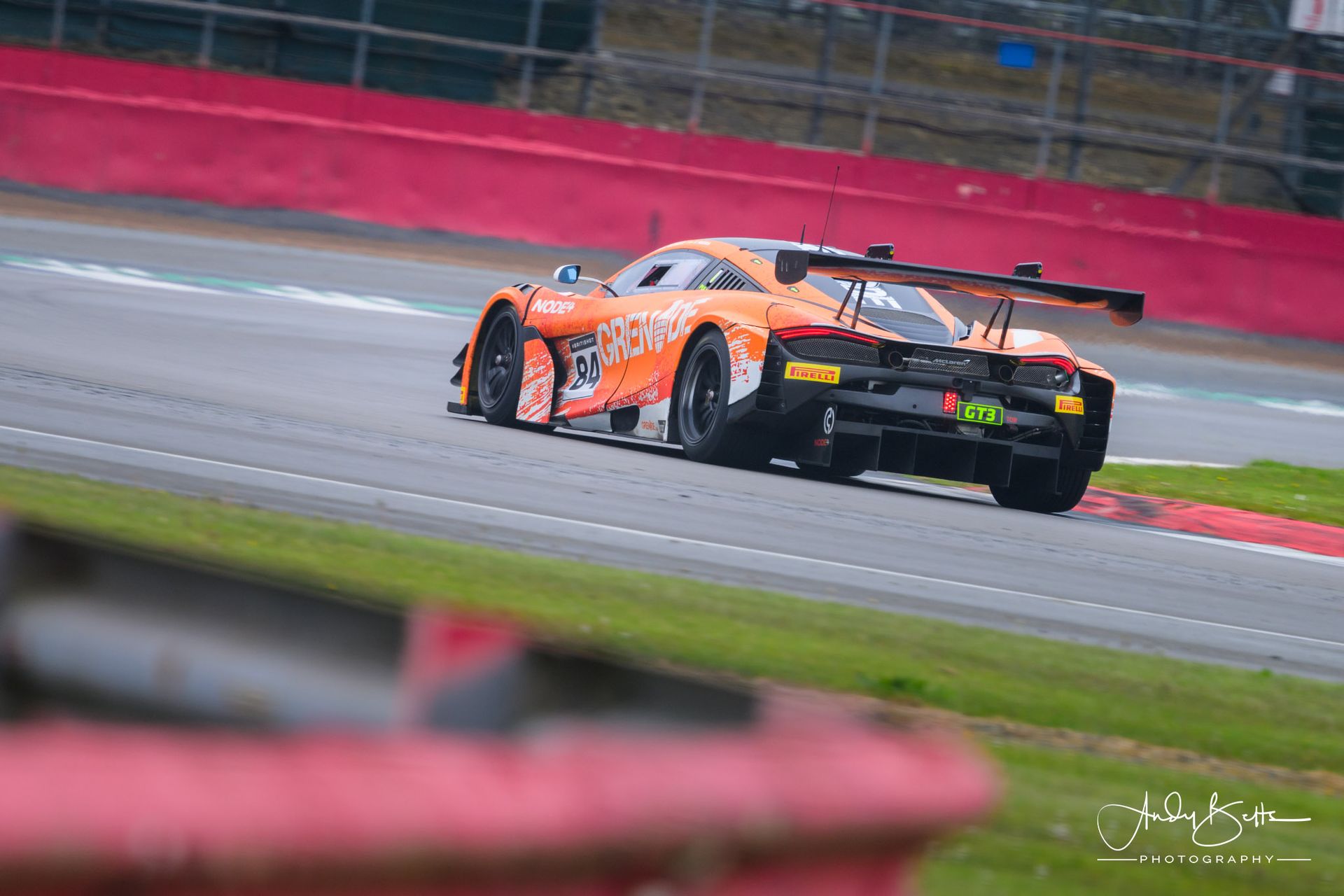 Andrew Gilbert and Fran Rueda in the #84 Optimum Motorsport McLaren