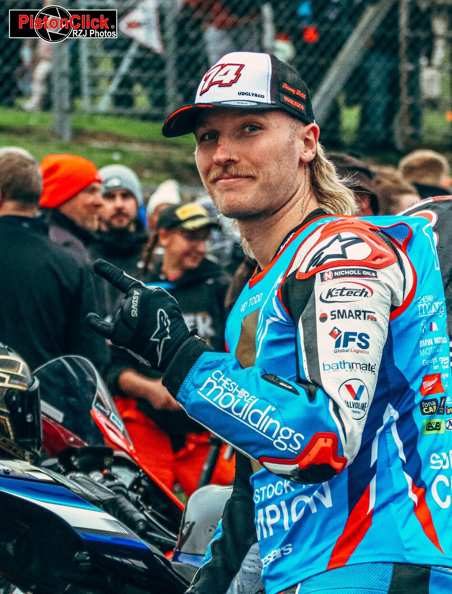 Davey Todd 2024 Superstock champion