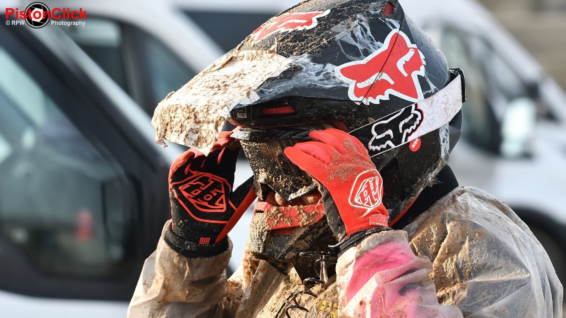 Mablethorpe Motorcycle Sand Racing paddock