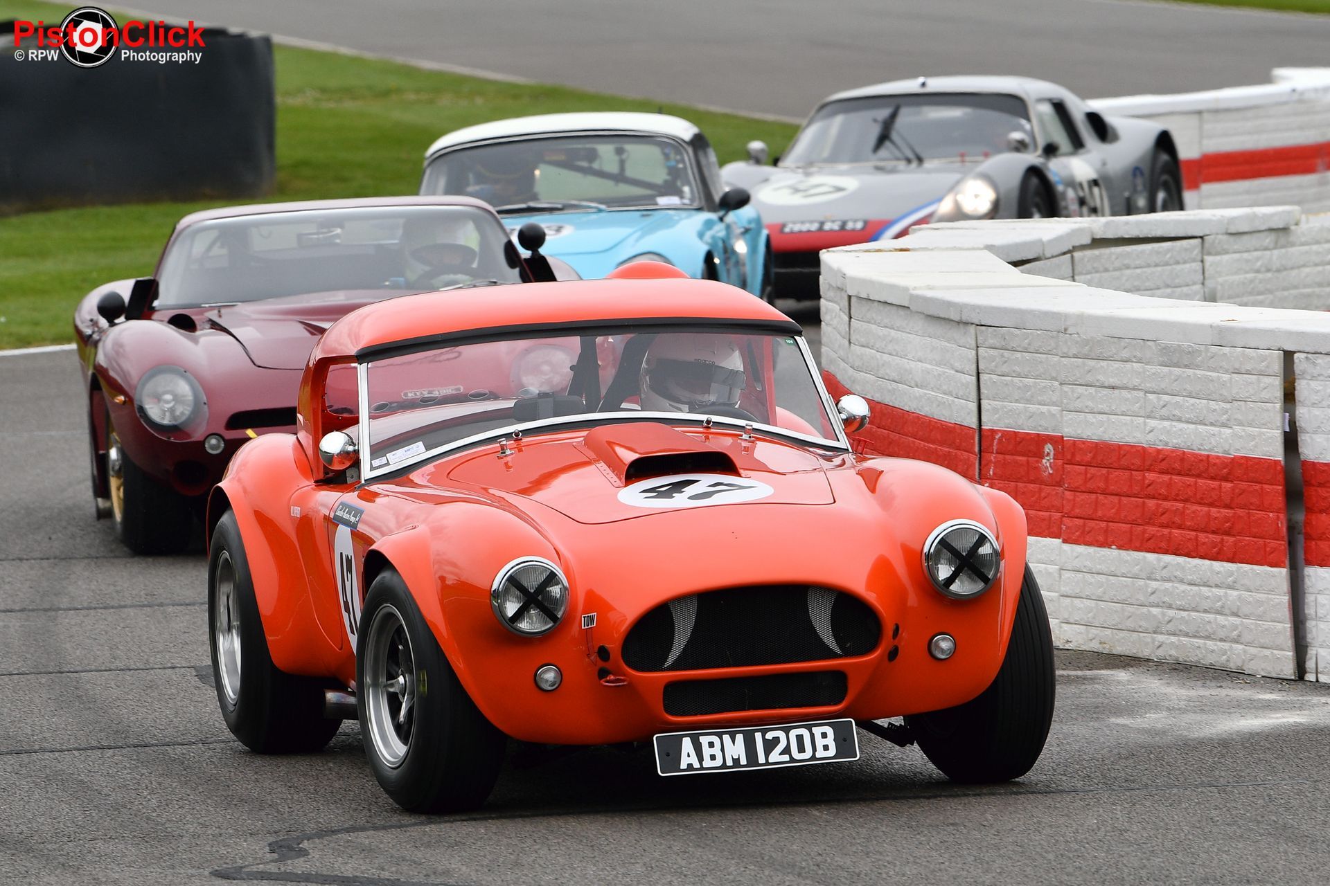 Taking photos at the Members Meeting Goodwood