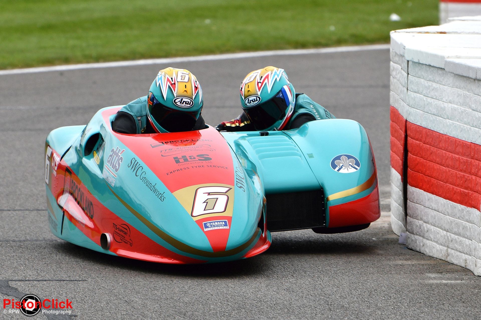 Todd Ellis and Emmanuelle Clement on the LCR-Yamaha YZF-R6