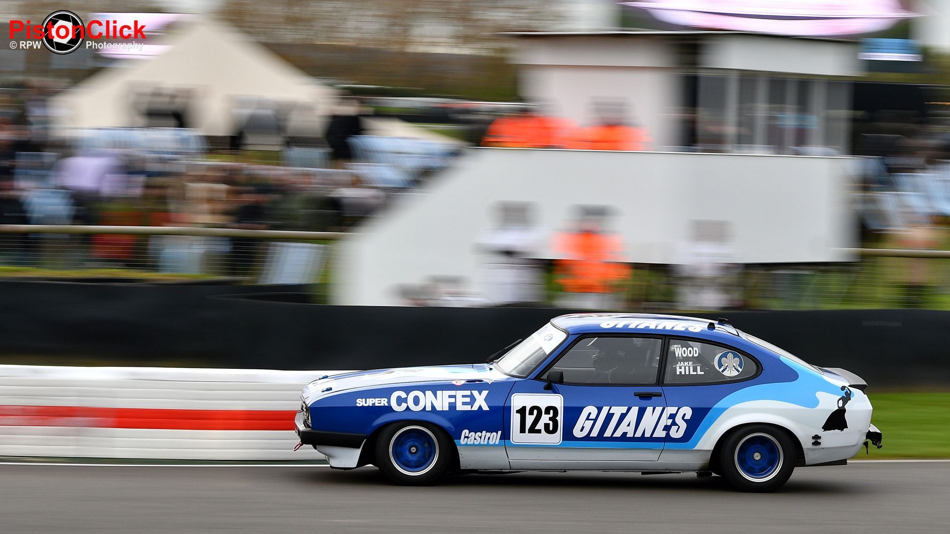 Rick Wood and Jake Hill at Goodwood