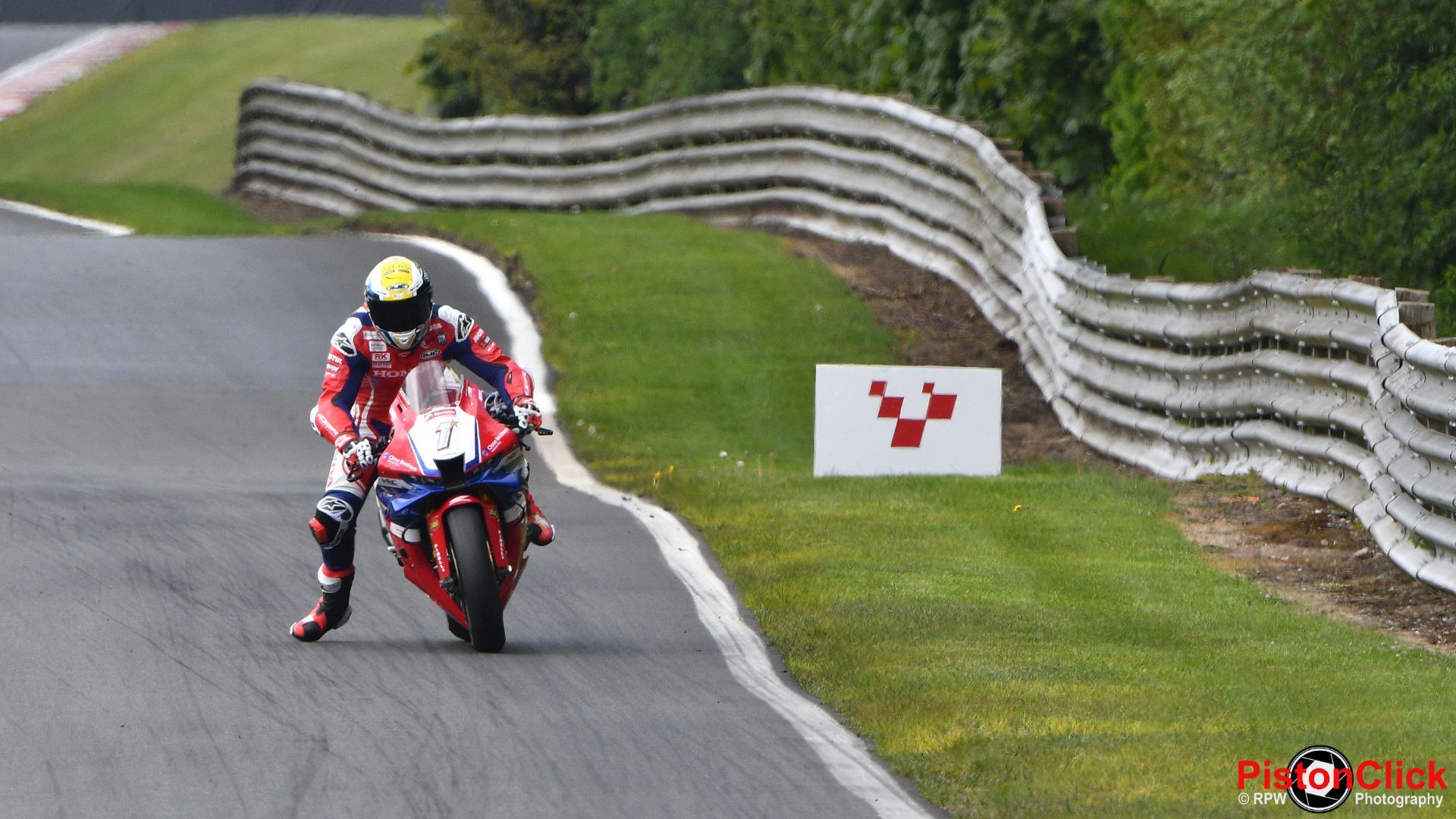 British Super Bikes Tommy Bridewell on the Honda UK CBR1000RR-R Fireblade SP