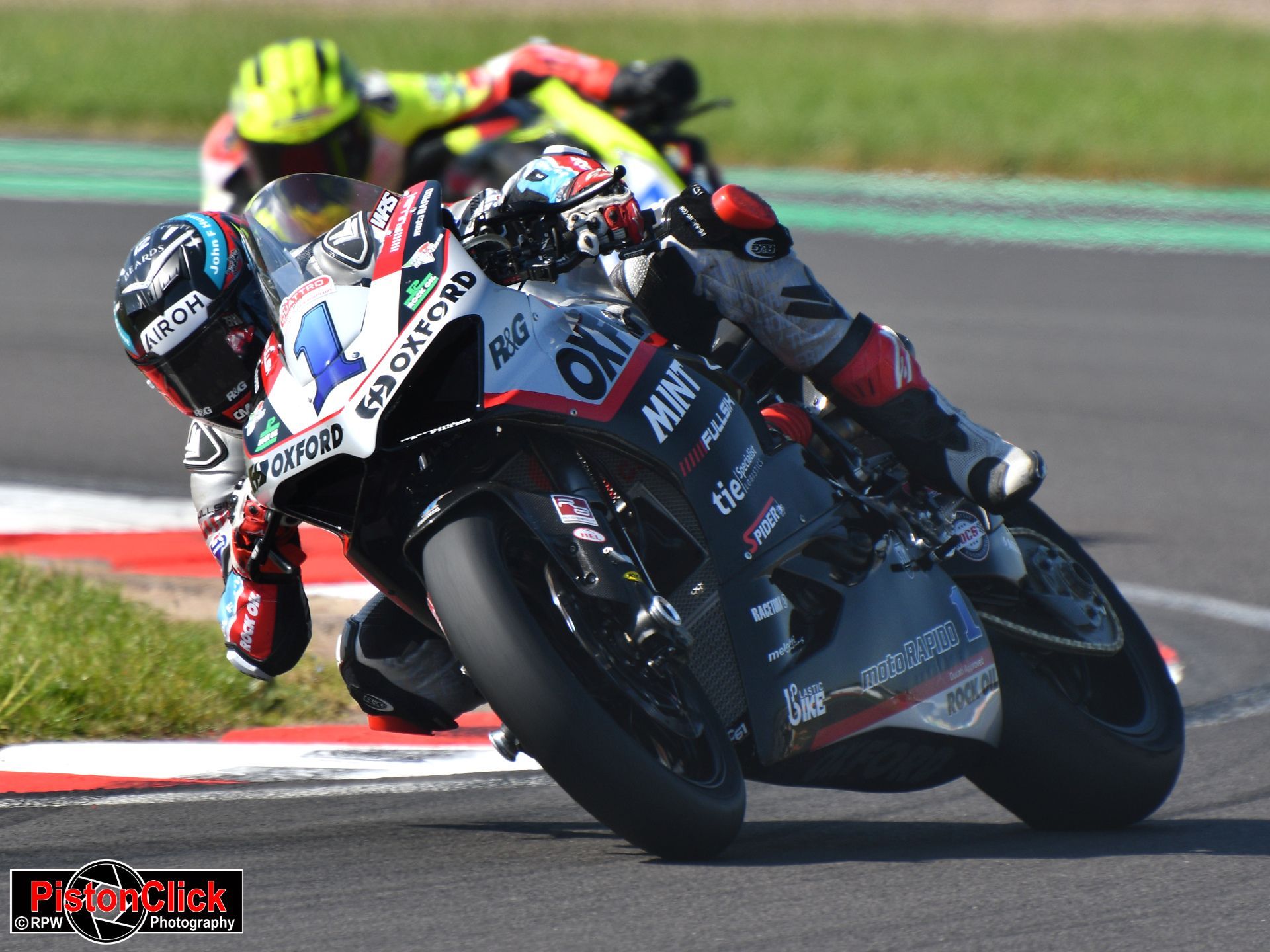 Ben Currie in the Supersport race at Donington Park