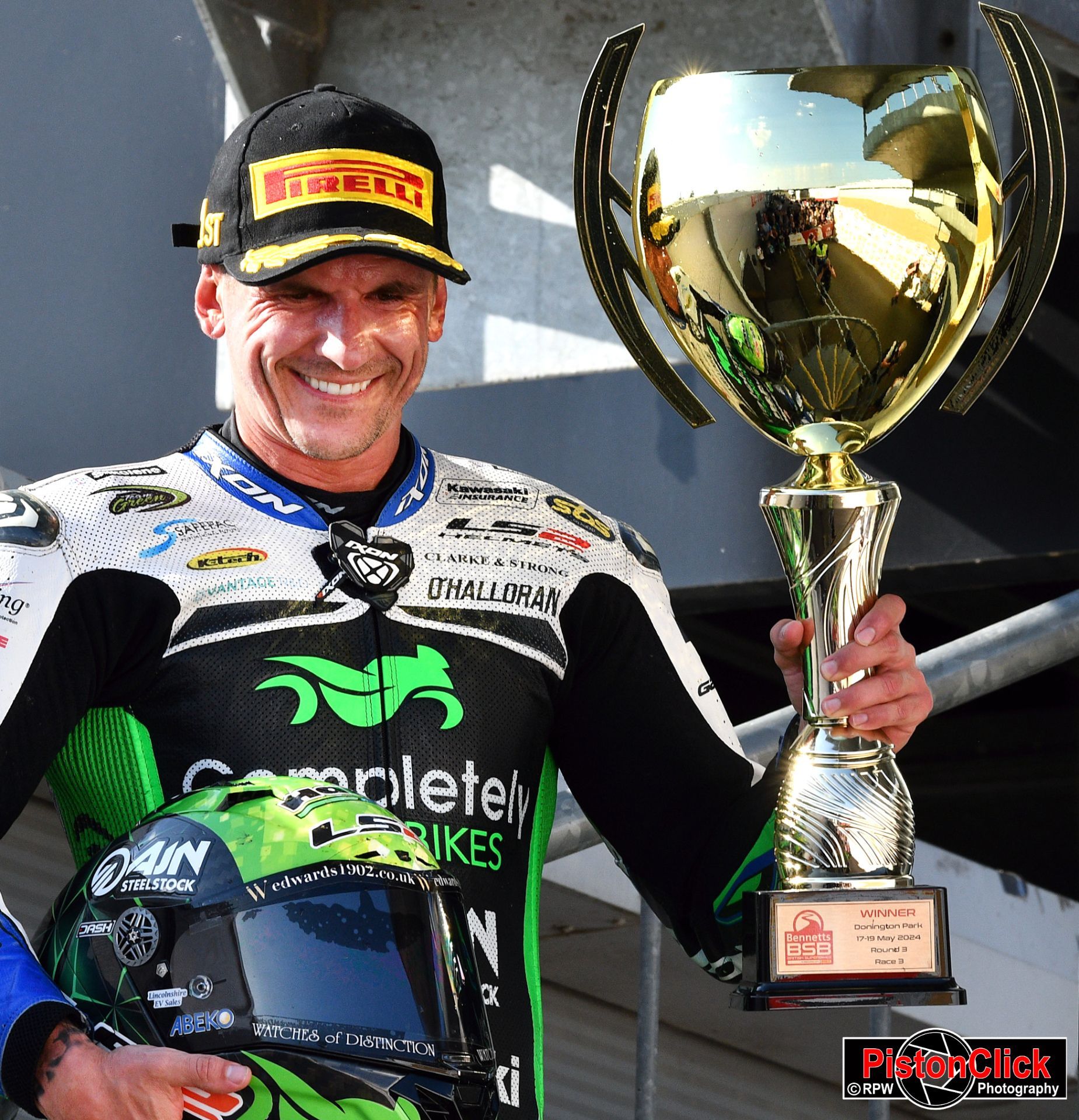 Jason O’Halloran wins at Donington Park