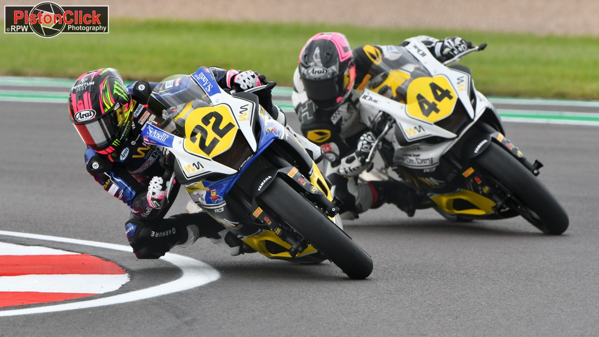 Ana Carrasco racing in the FIM Women’s Circuit Racing World Championship British round at Donington Park