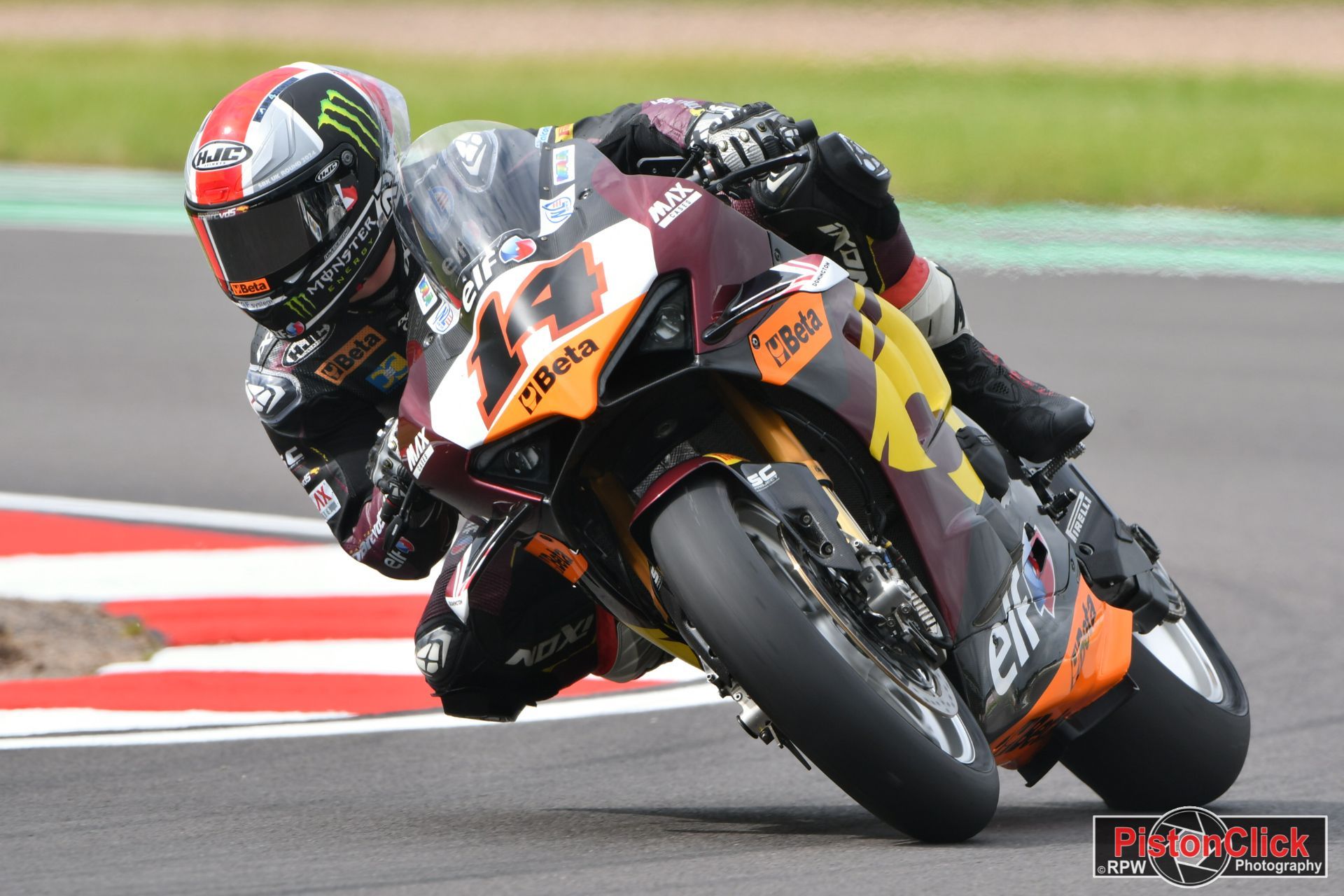 Sam Lowes at Donington Park for the British round of WSBK
