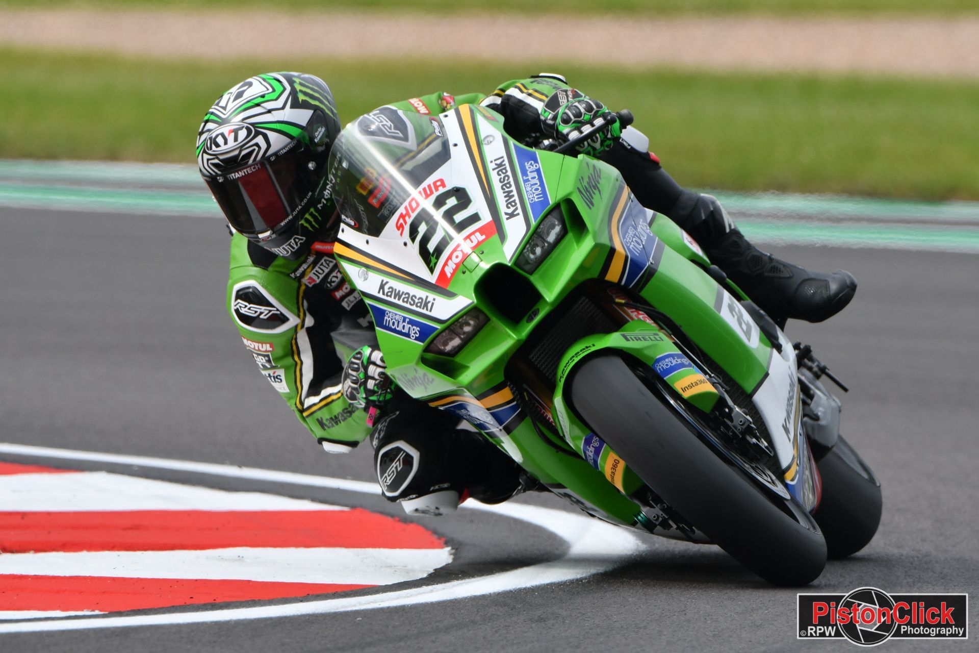 Alex Lowes at the WSBK Donington Park 2024