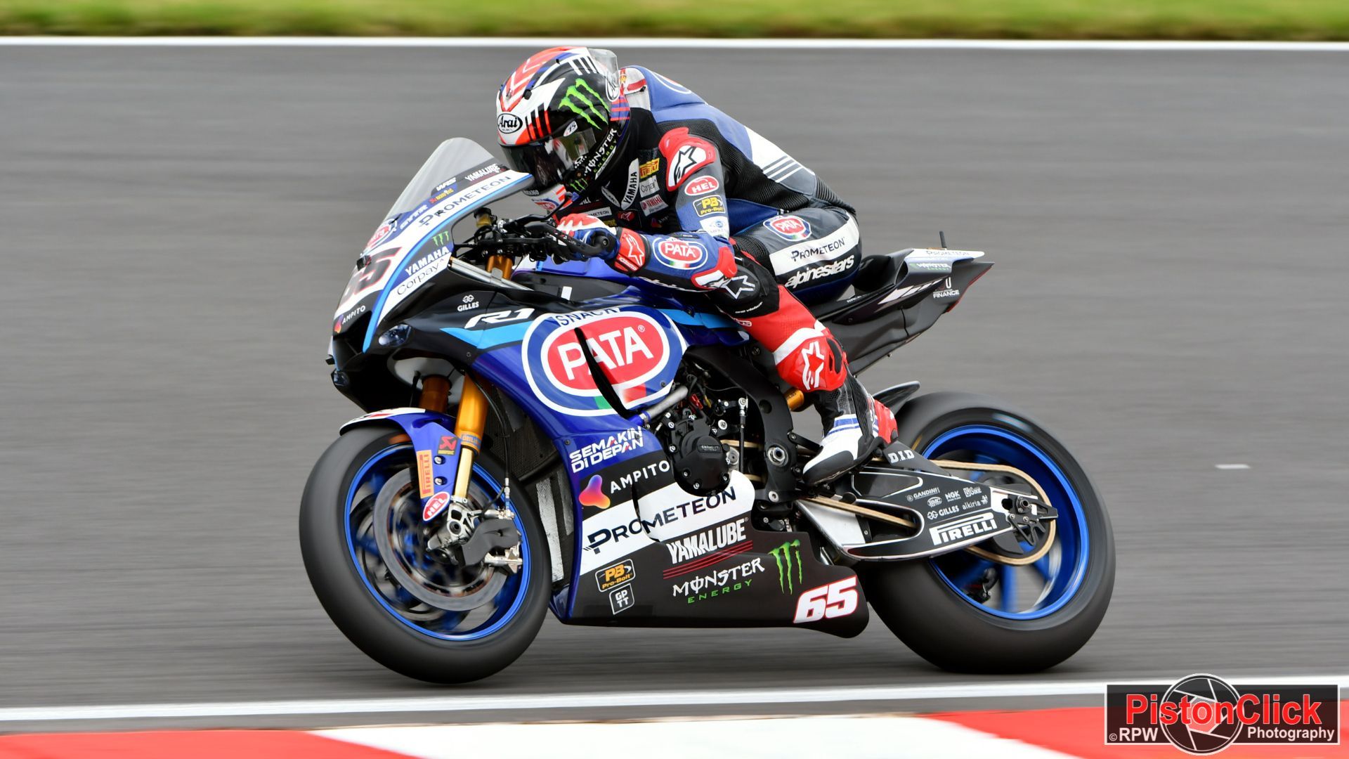 Jonathan Rea at the British World Super Bike round 2024