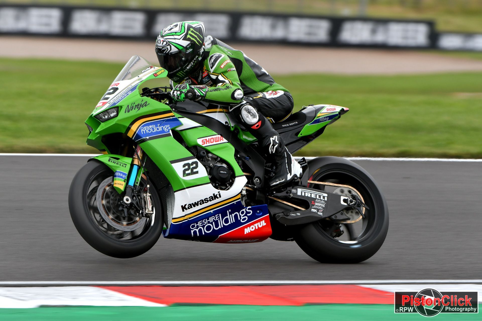 Alex Lowes at the WSBK Donington Park 2024