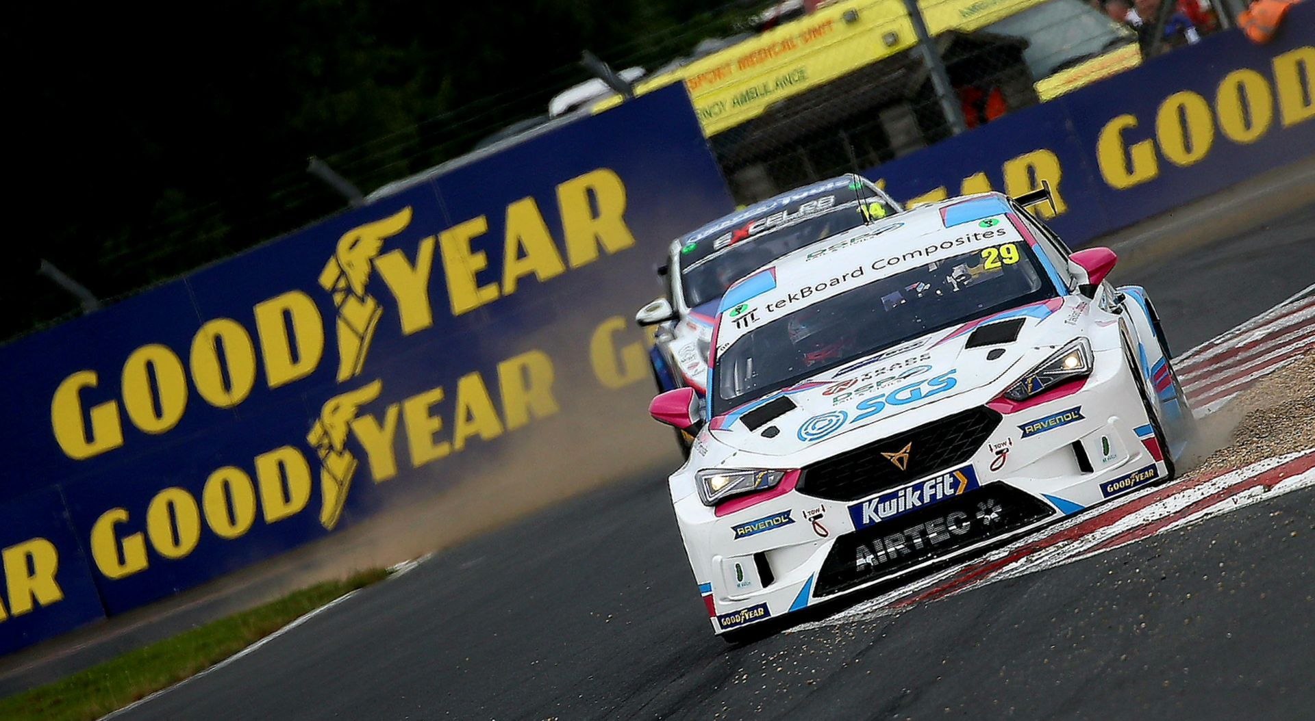 Scott Sumpton in the Restart Racing BTTC car at Croft