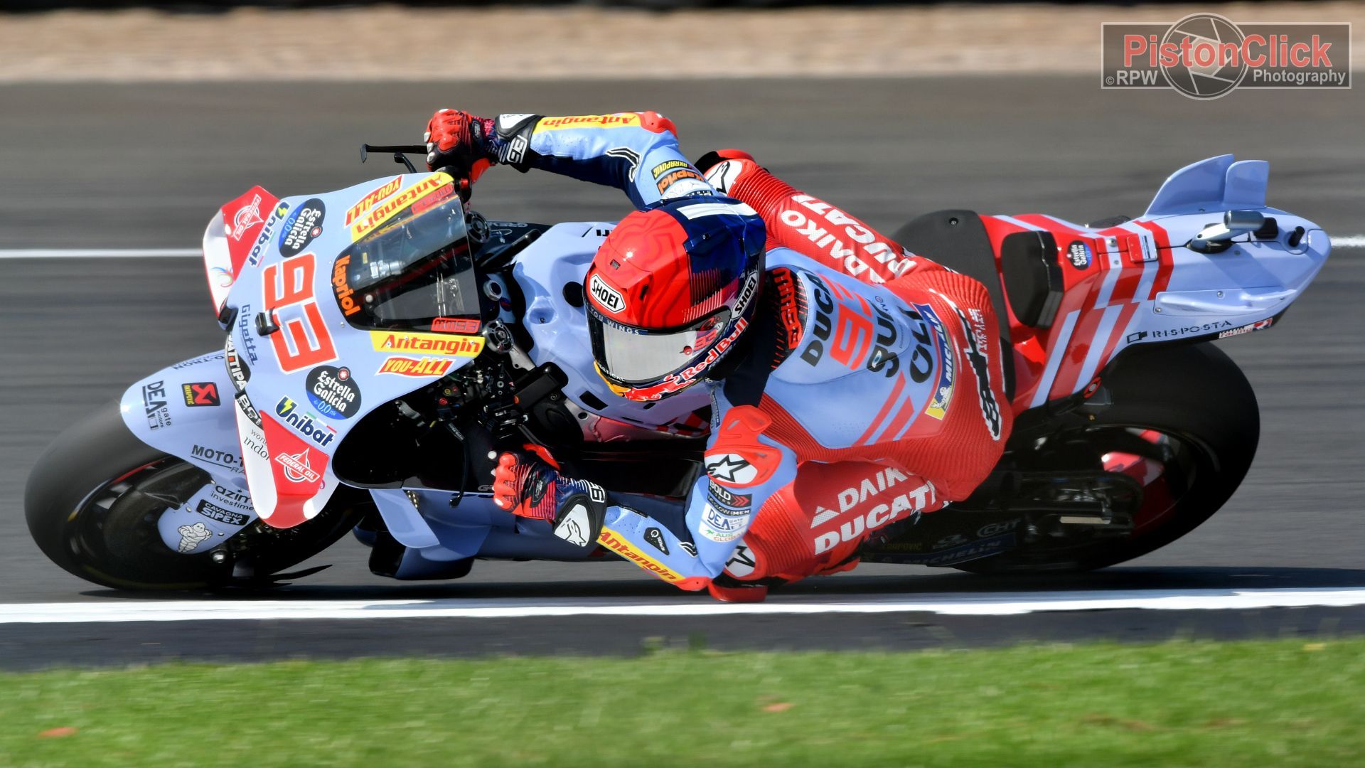Marc Marquez at the British round of the MotoGP Silverstone