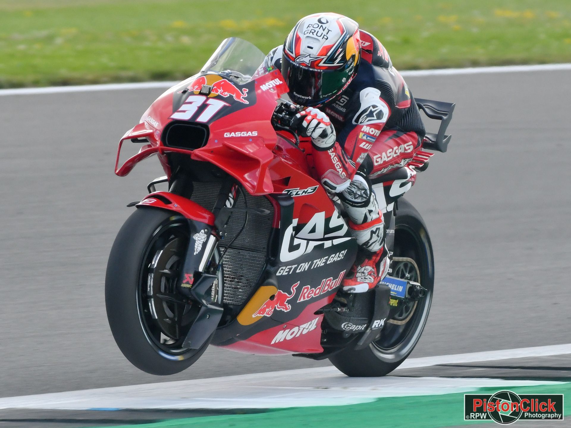 Pedro Acosta at the British round of MotoGP Silverstone