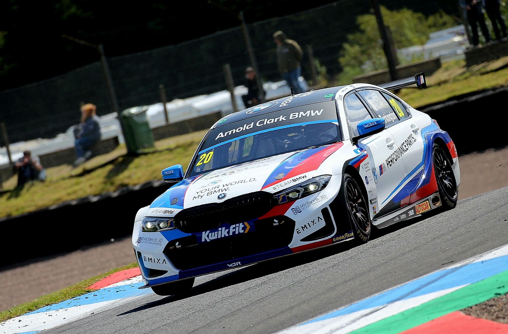 Colin Turkington at Knockhill