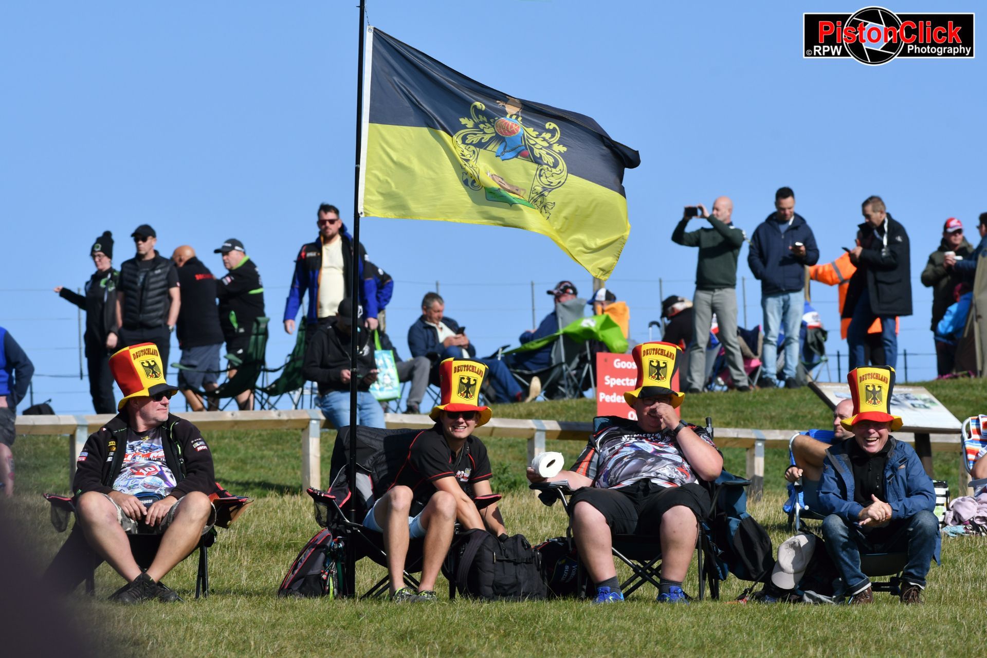 Germans at the BSB meeting Cadwell park
