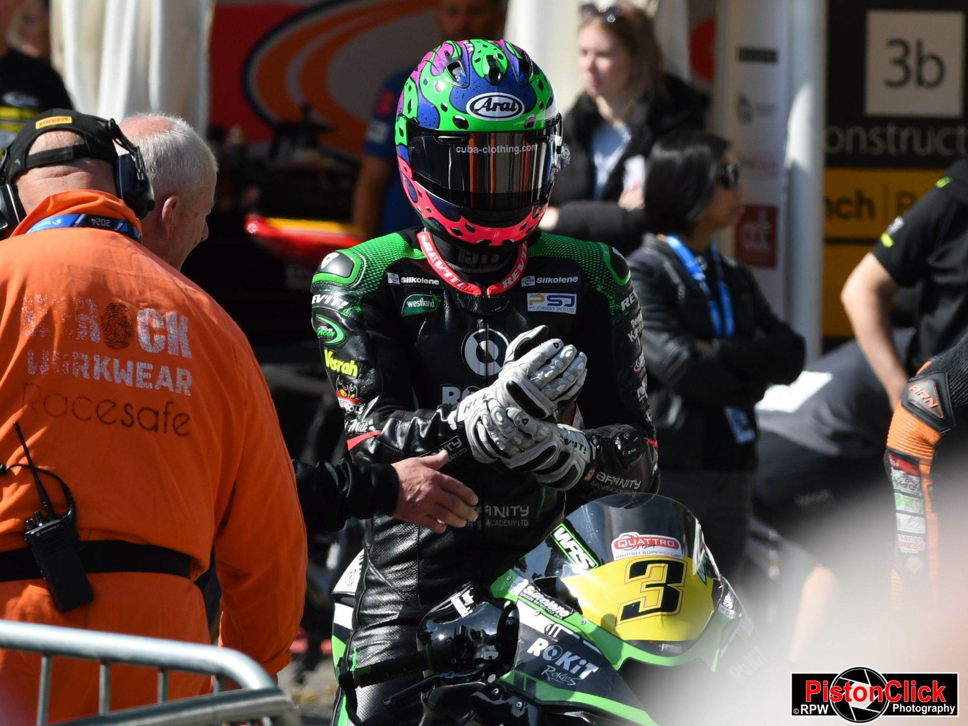 Adam Brown Racing HEL Performance Supersport Cup ROKiT Rookies Kawasaki