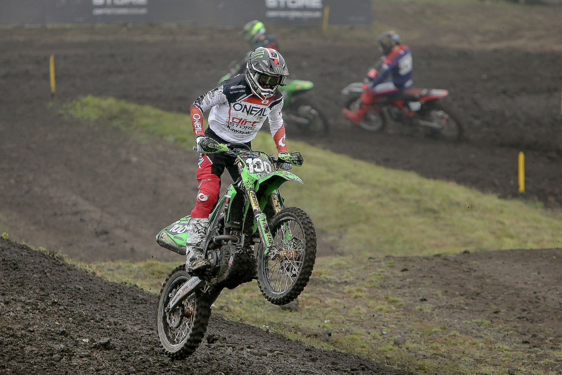 Tommy Searle at the Stonehouse MX track