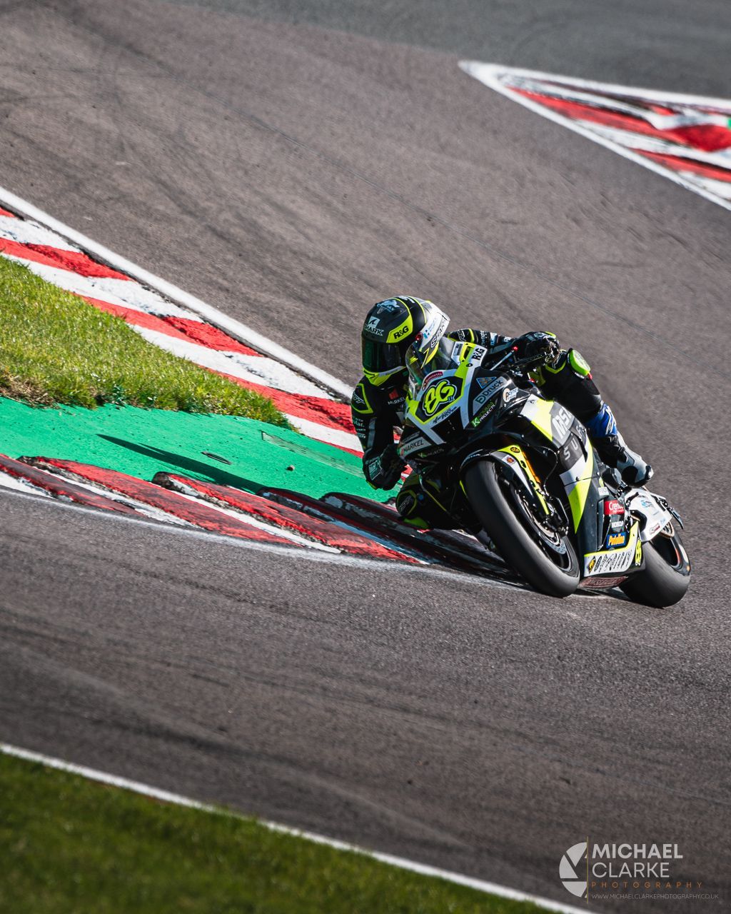 BSB rider Charlie Nesbit at Oulton Park