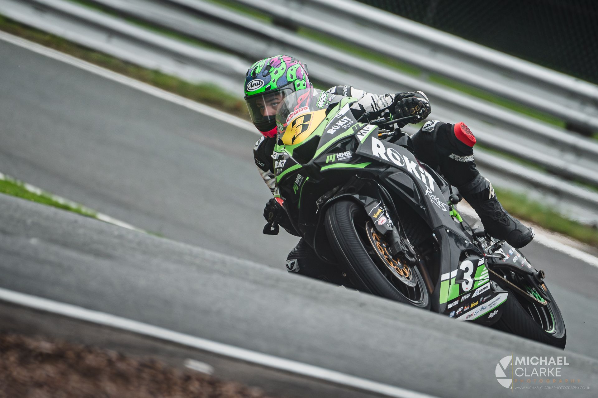 Adam Brown Racing HEL Peformance SuperSport Cup ROKiT Rookies Kawasaki Oulton Park