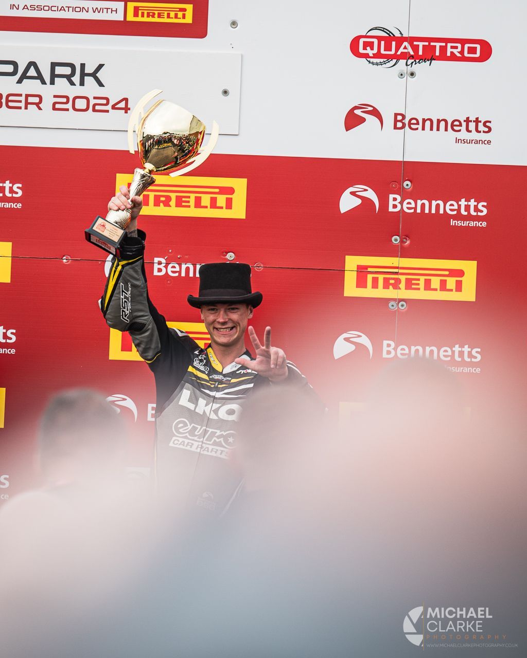 Storm Stacy wins his first BSB race