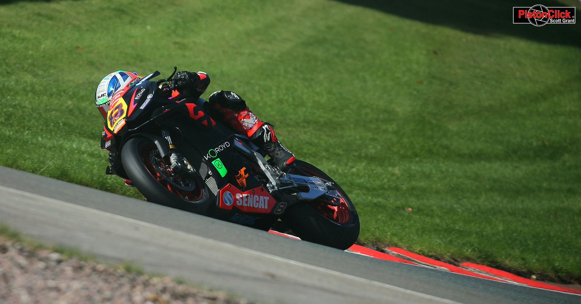 Lewis Rollo BSB racer at Oulton Park