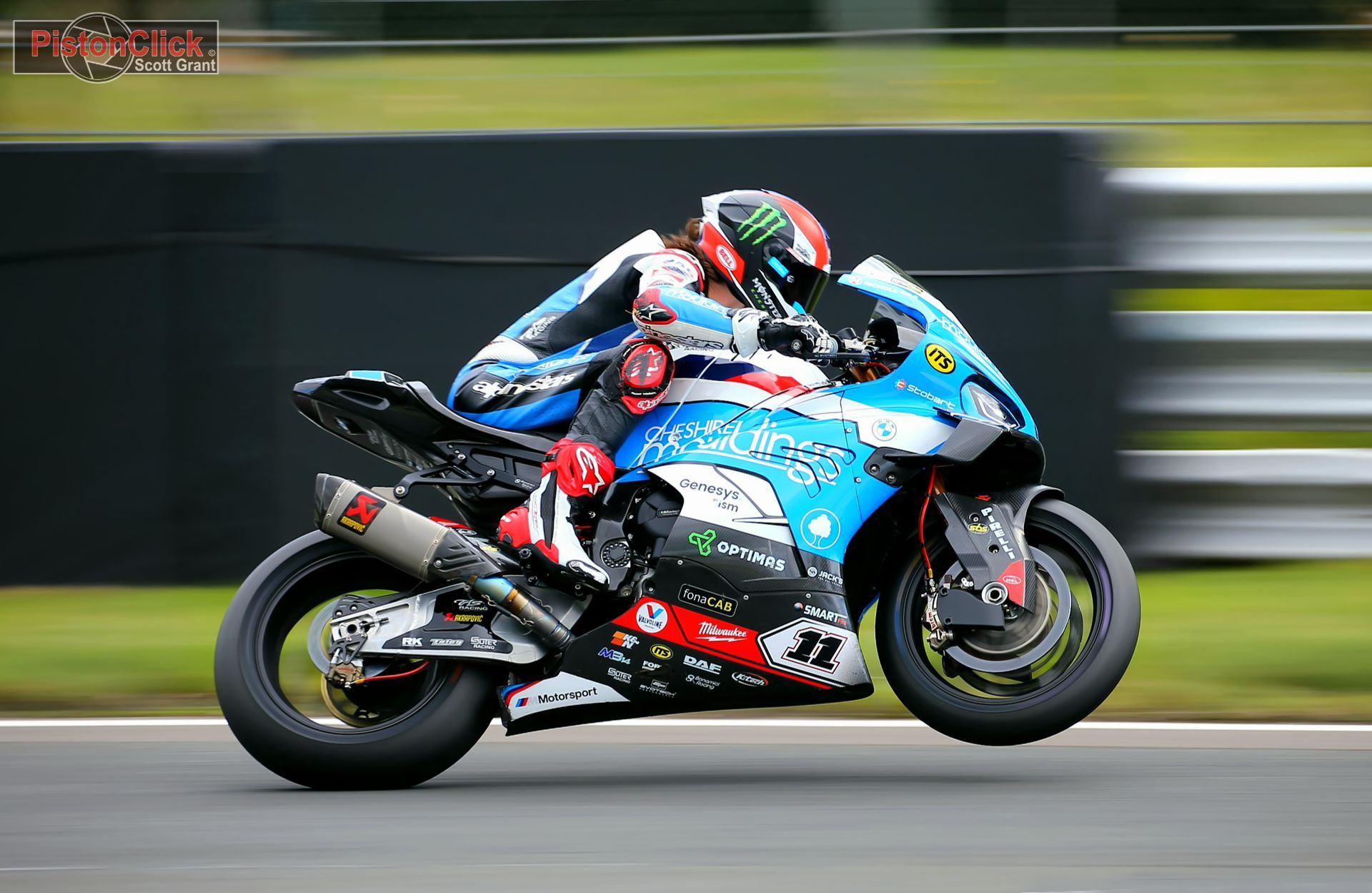 Rory Skinner at round 9 of the BSB championship at Oulton Park