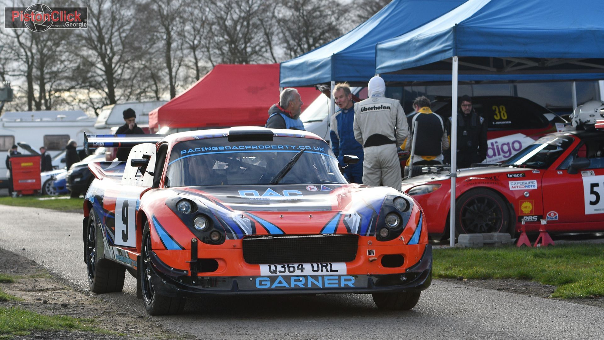 Rallying at Cadwell Rally Stages