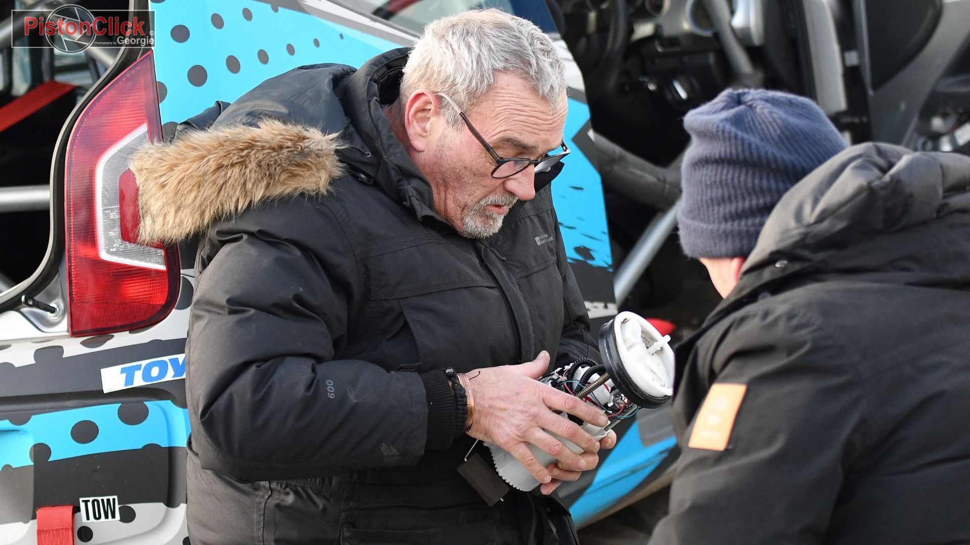 Rallying at Cadwell Rally Stages