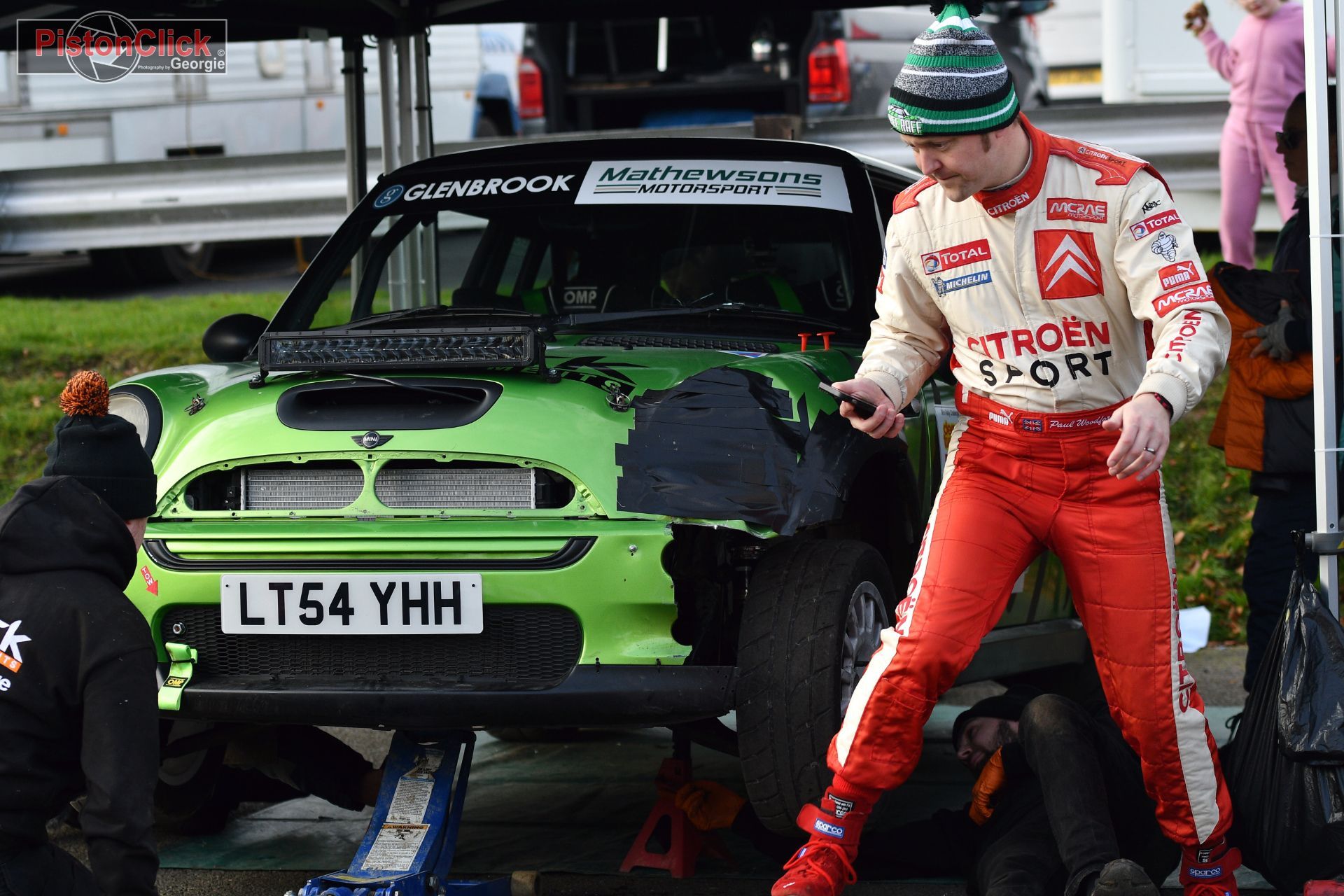 Rallying at Cadwell Rally Stages