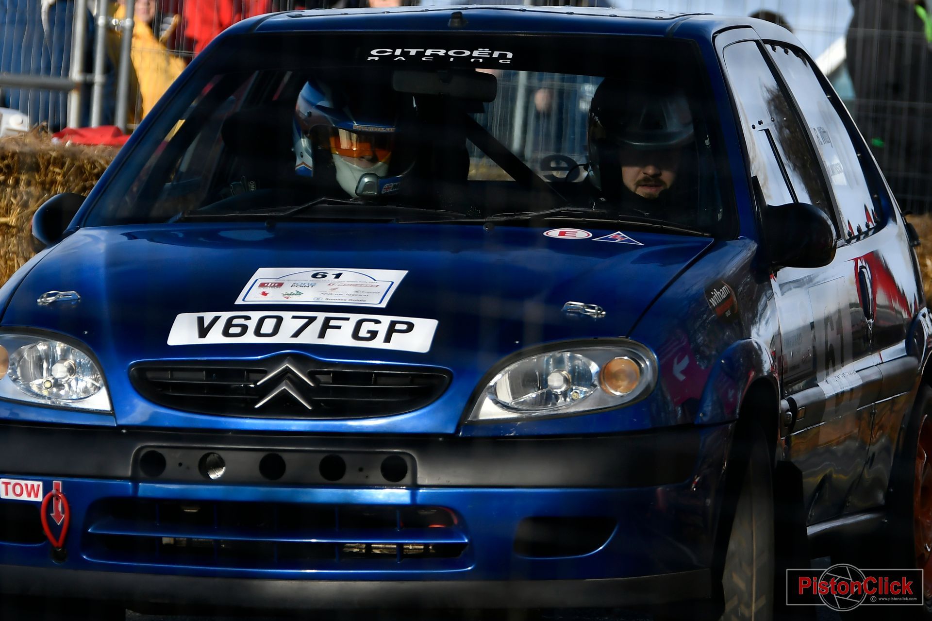 Rallying at Cadwell Rally Stages