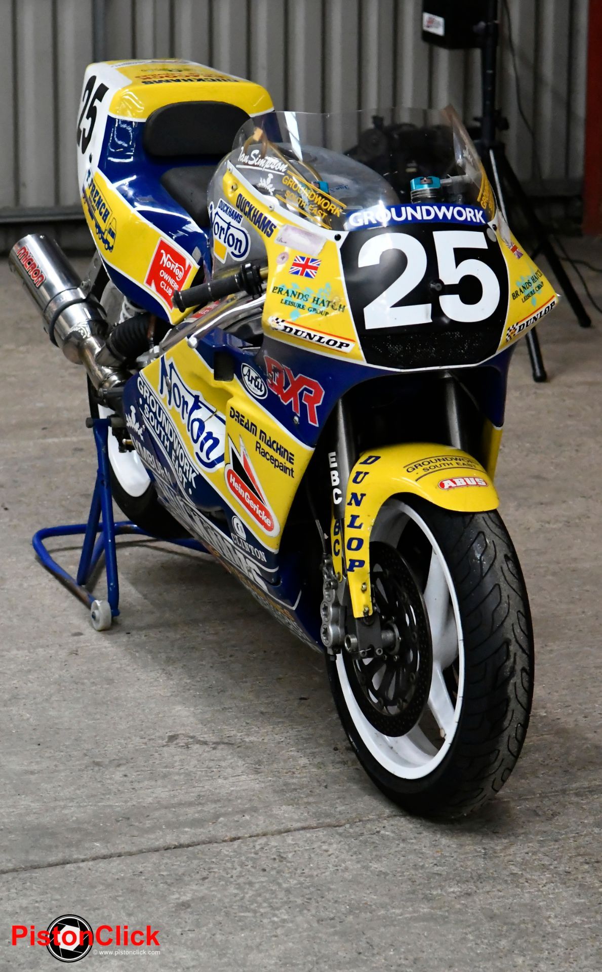 Trevor Nation and Brian Crighton Norton RCW588