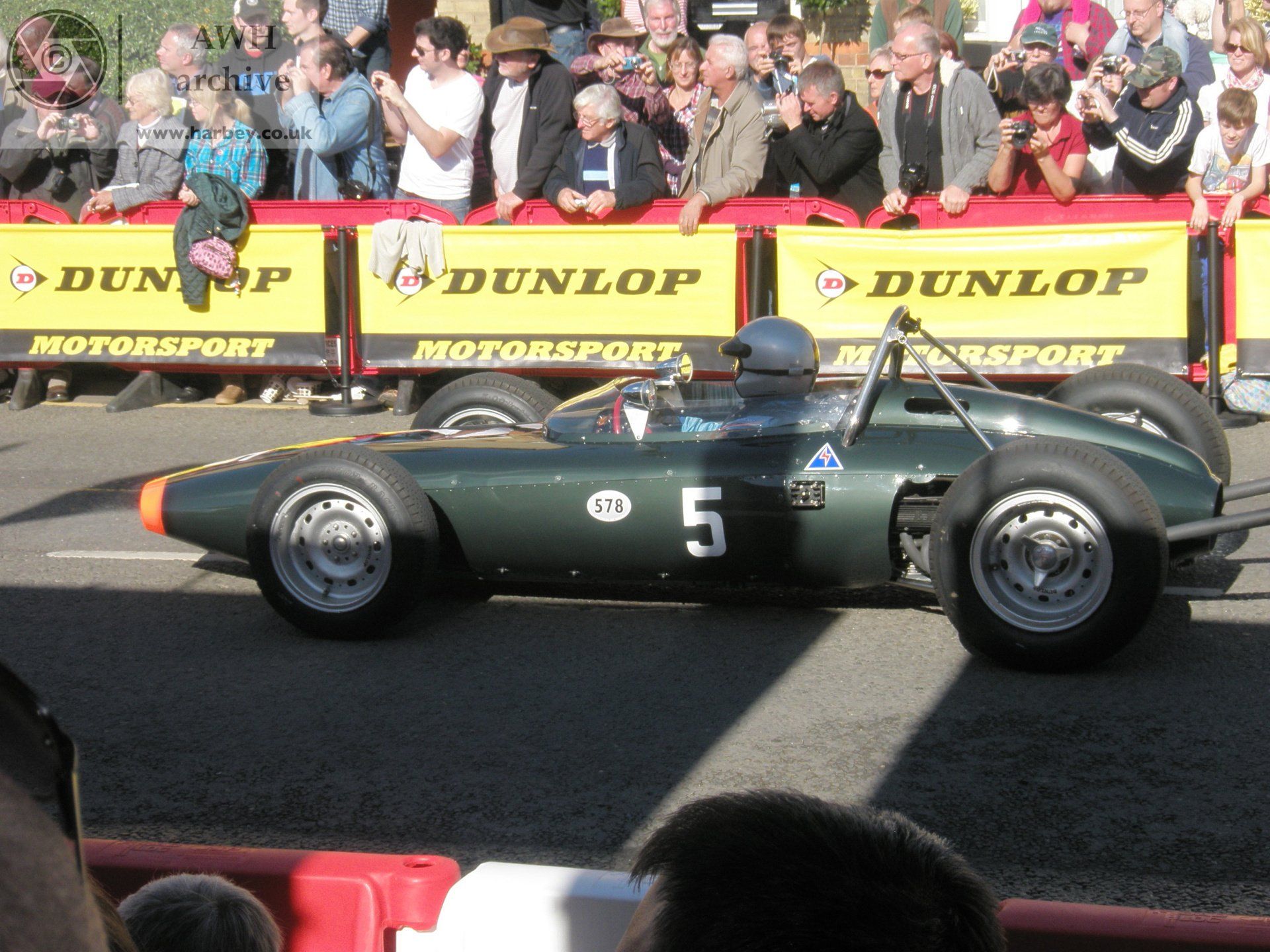 Graham Hill’s 1962 World Championship win in the BRM at Bourne Lincolnshire