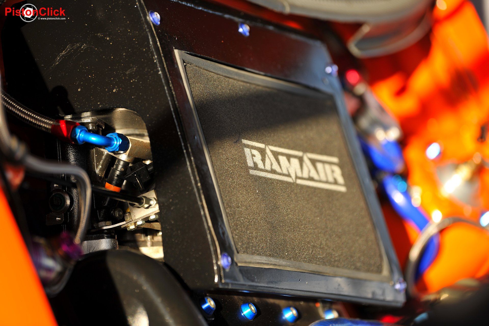 Rally cars at the North Humberside Stage Rally