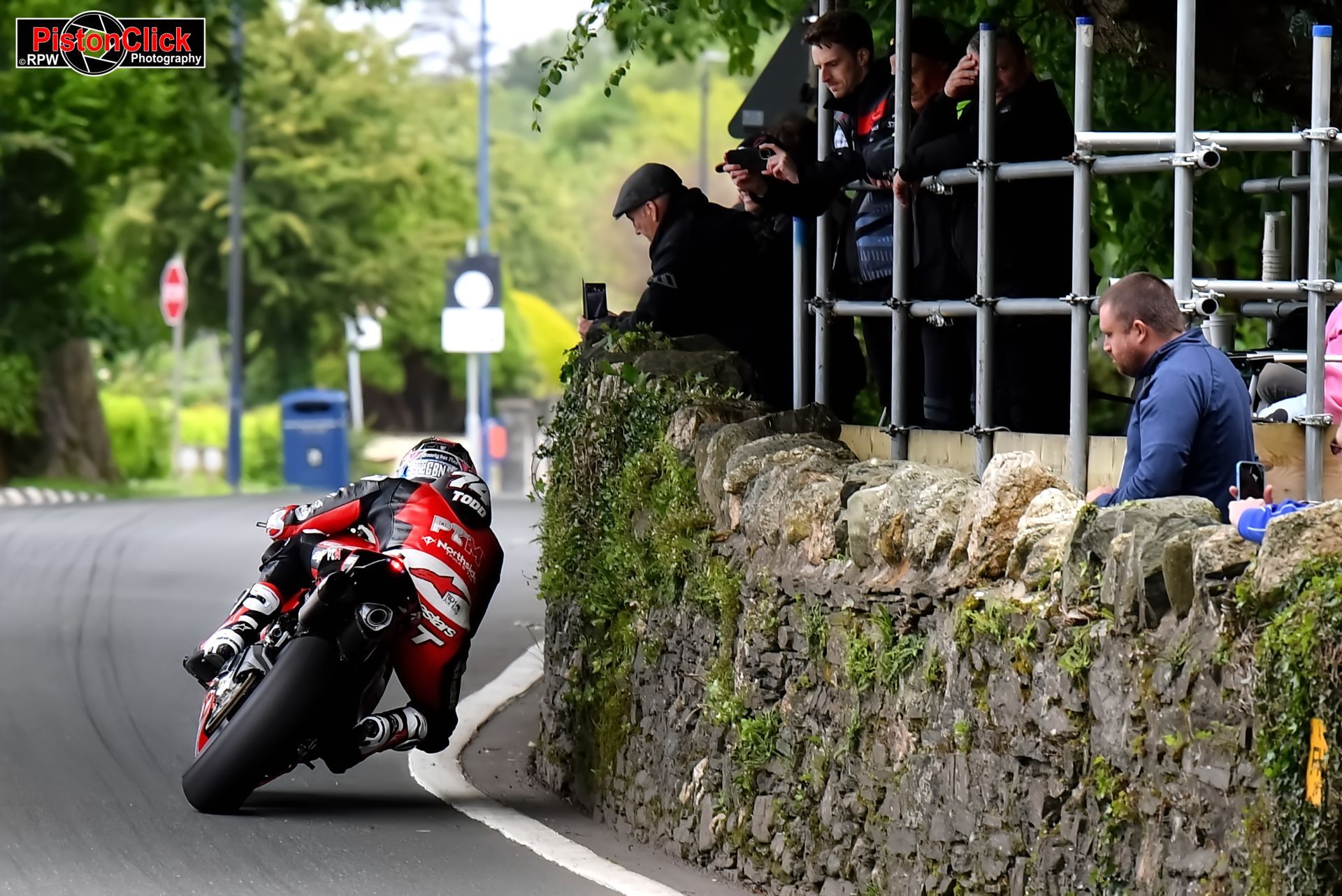 Davey Todd road racing at the IoM TT 2024