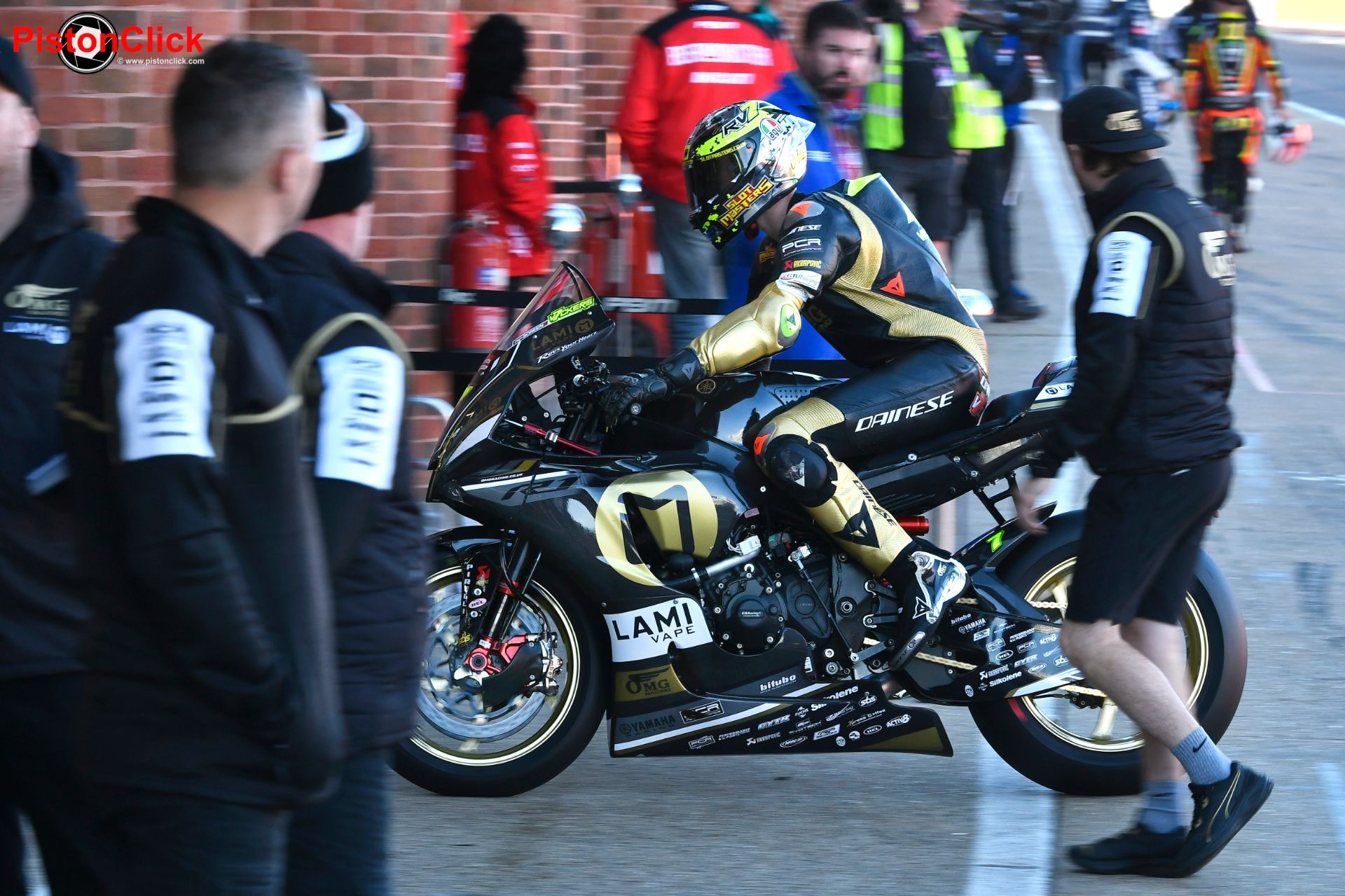 British Superbike Brands Hatch pits