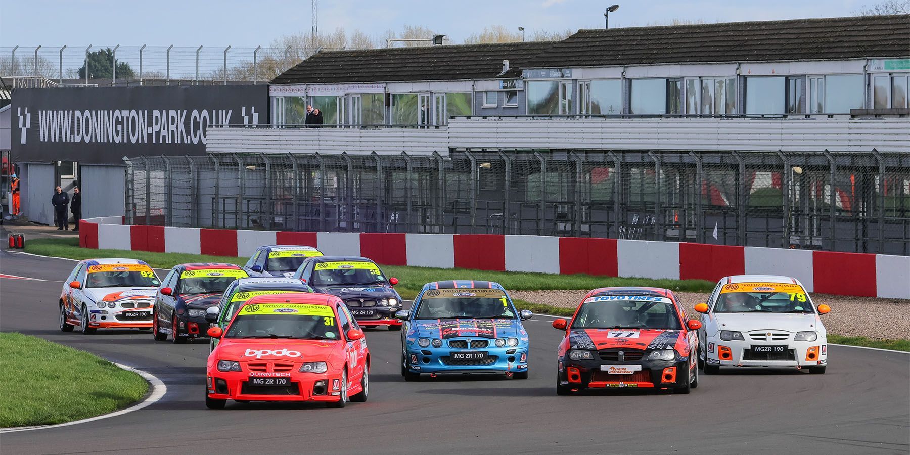 MG car club at donington park