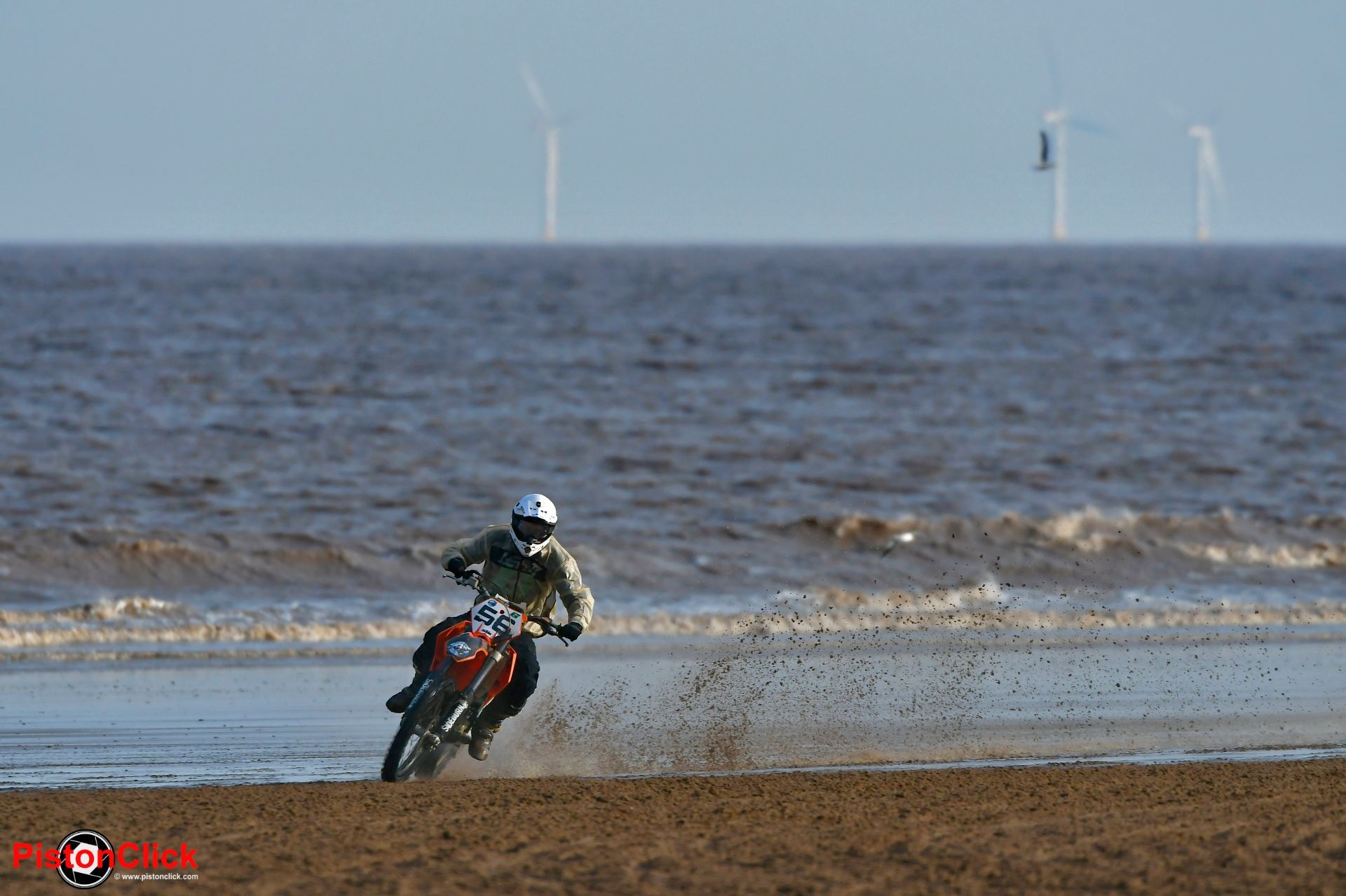 Mablethorpe Beach Motorcycle Sand Racing 